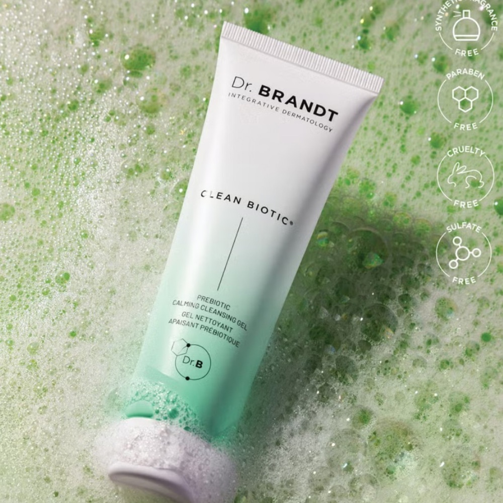 NEW Dr. Brandt Clean Biotic Face Wash